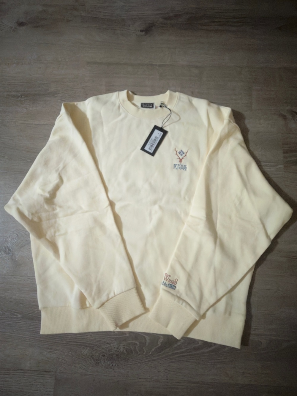 KithxColumbia S2W8 Men’s Cream Crewneck Sweatshirt
